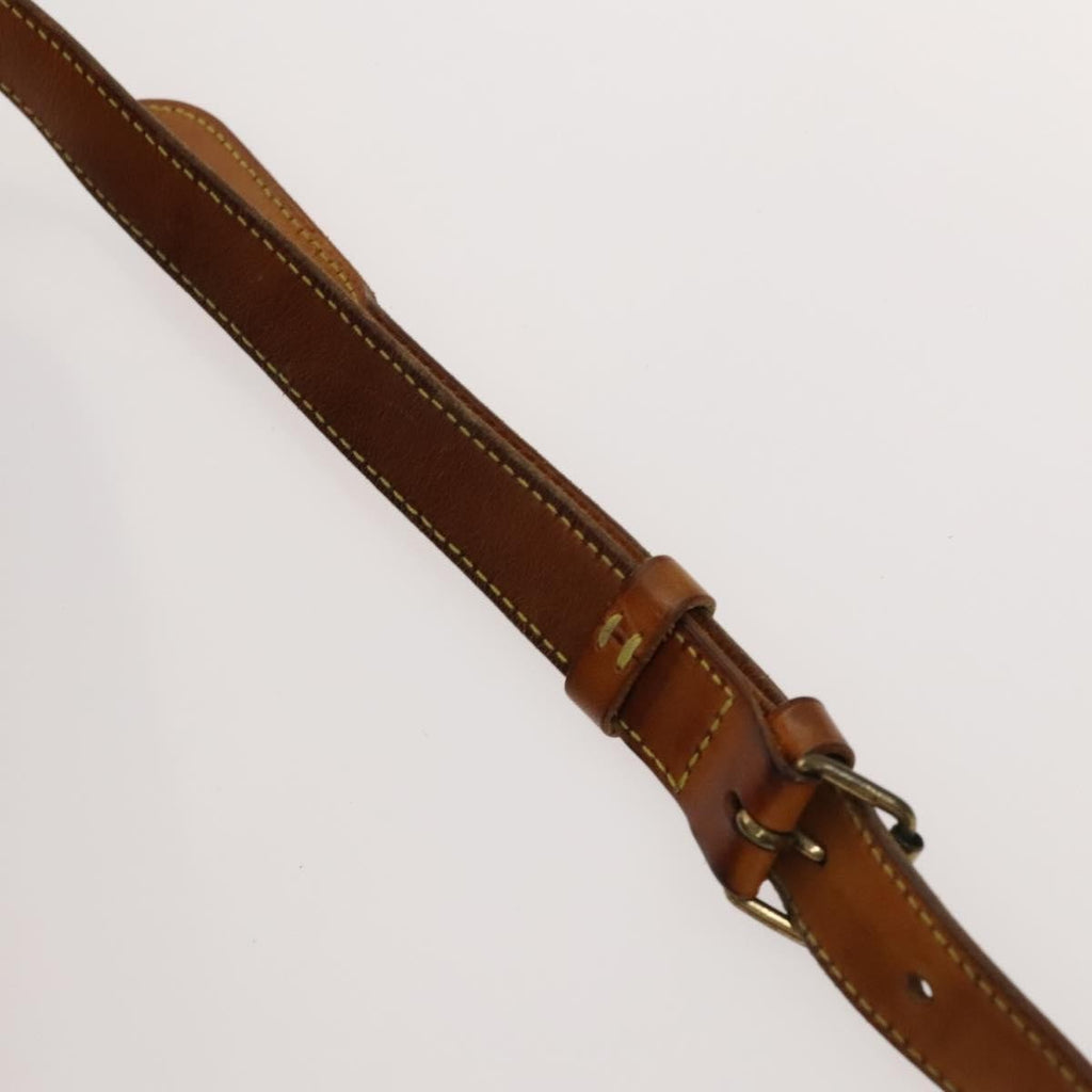 Louis Vuitton Saumur Handbag Monogram Canvas Brown Canvas Shoulder Bag Bag (Pre-Owned)