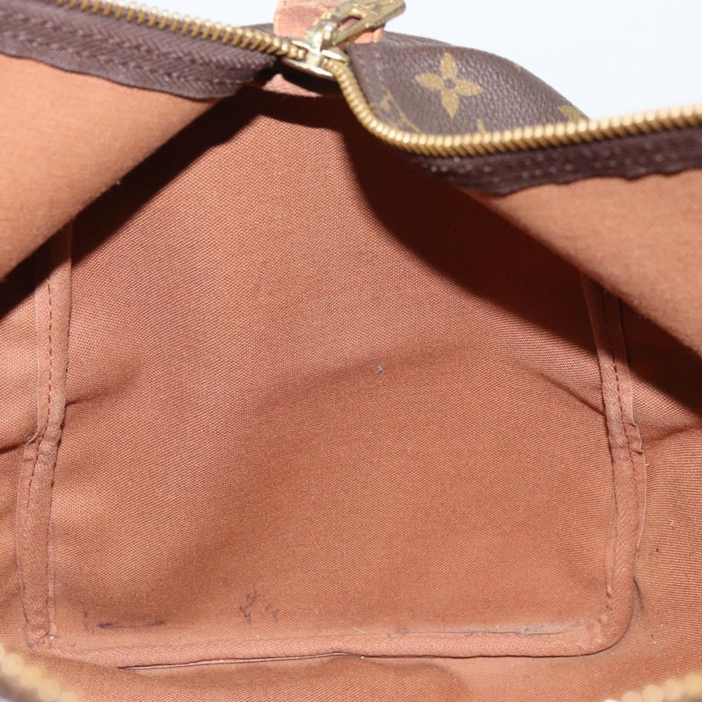 Louis Vuitton Keepall Bag Monogram Canvas Brown Canvas Travel Bag Bag (Pre-Owned)