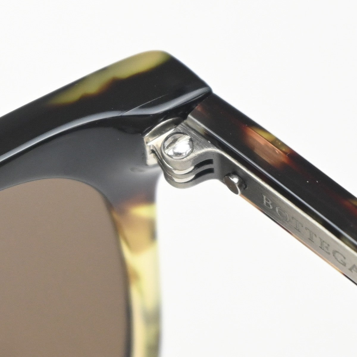 Bottega Veneta Intrecciato Sunglasses Plastic Brown Plastic Sunglasse Accessory (Pre-Owned)