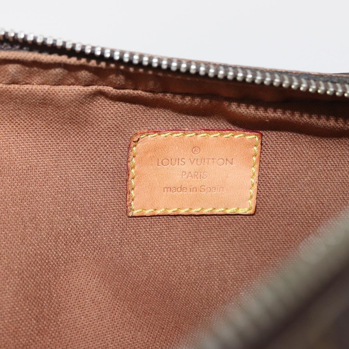 Louis Vuitton Geronimos Waist Bag Monogram Canvas Brown Canvas Shoulder Bag Bag (Pre-Owned)
