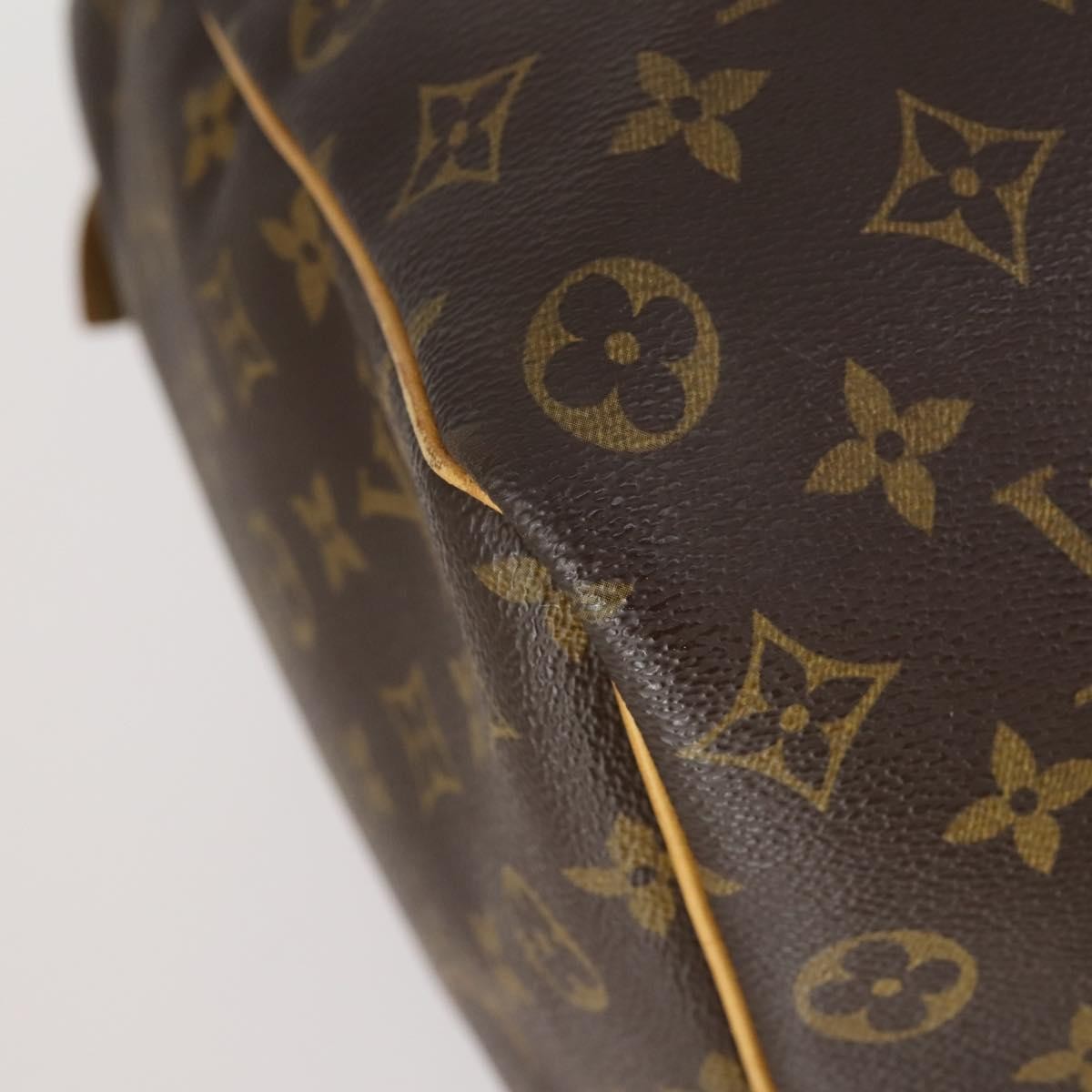 Louis Vuitton Keepall Bag Monogram Canvas Brown Canvas Travel Bag Bag (Pre-Owned)