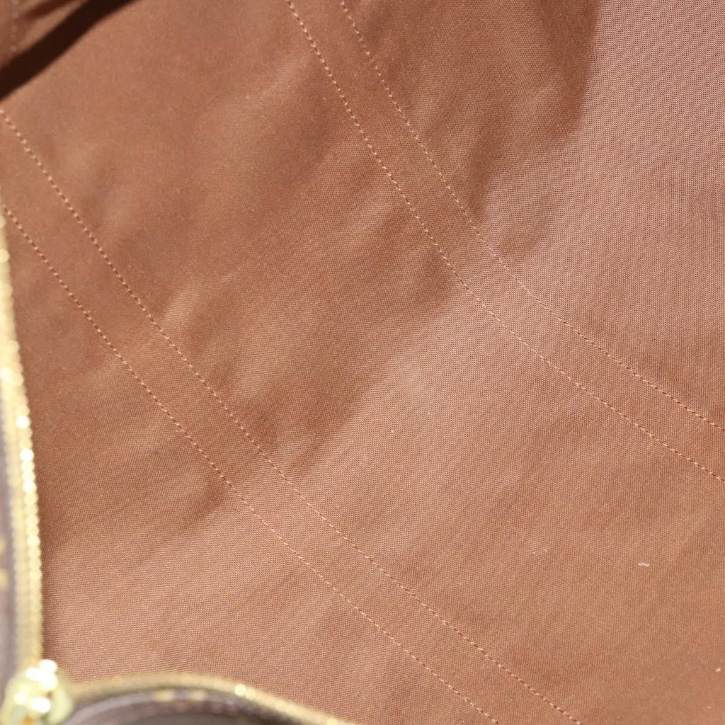 Louis Vuitton Keepall Bag Monogram Canvas Brown Canvas Travel Bag Bag (Pre-Owned)