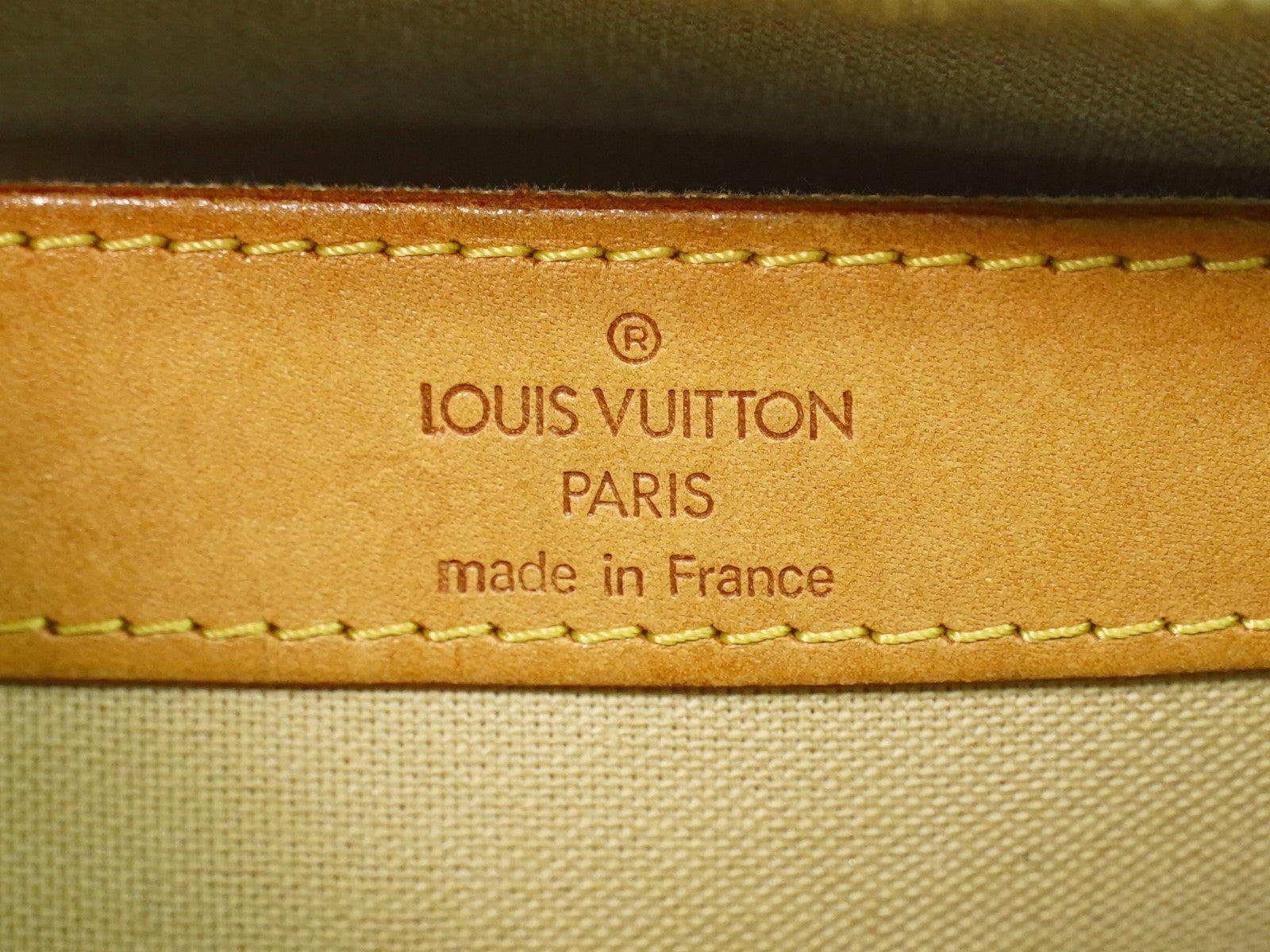 Louis Vuitton Naviglio Handbag Damier White Canvas Shoulder Bag Bag (Pre-Owned)