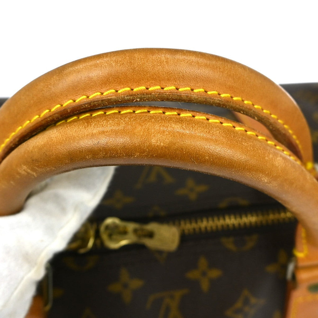Louis Vuitton Keepall Bag Monogram Canvas Brown Canvas Travel Bag Bag (Pre-Owned)