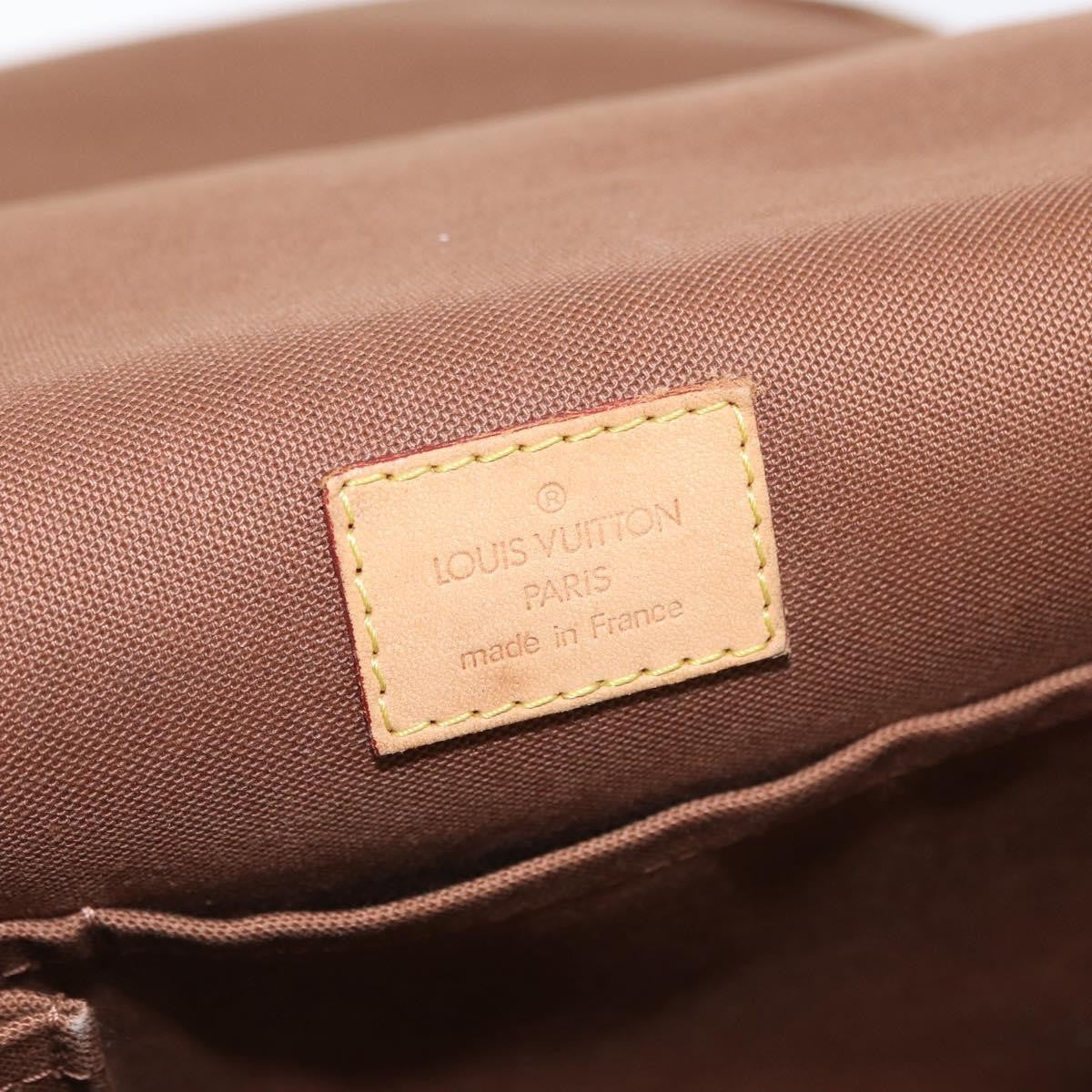 Louis Vuitton Bosphore Messenger Bag Monogram Canvas Brown Canvas Shoulder Bag Bag (Pre-Owned)