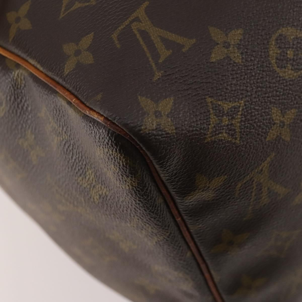 Louis Vuitton Keepall Bag Monogram Canvas Brown Canvas Travel Bag Bag (Pre-Owned)
