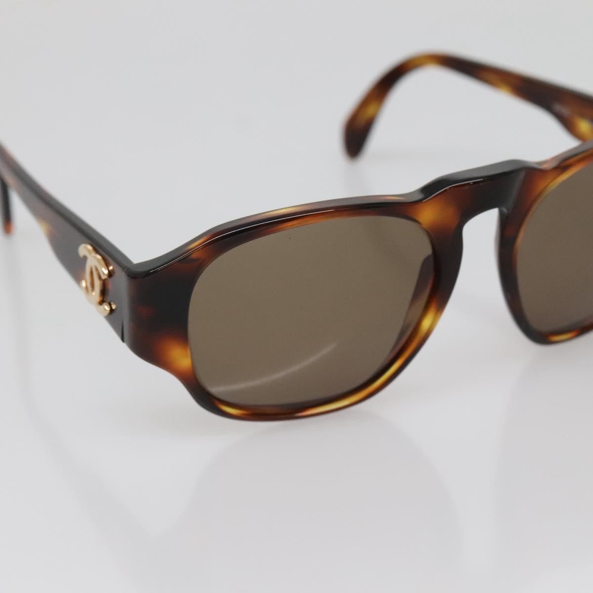 Chanel Logo Cc Sunglasses Plastic Brown Plastic Sunglasse Accessory (Pre-Owned)