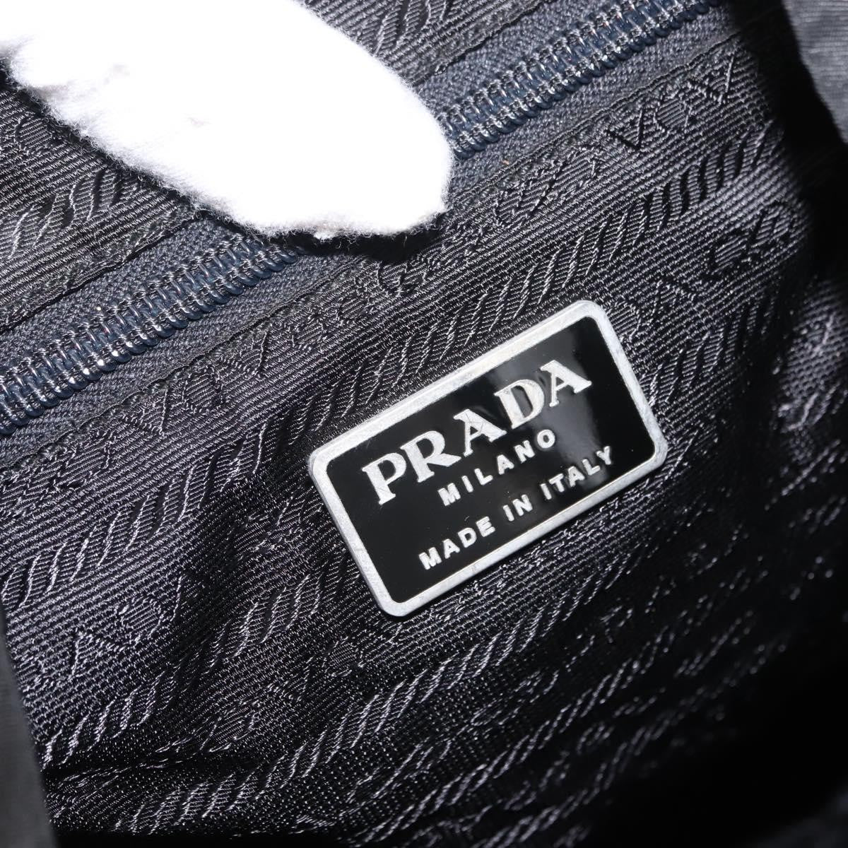 Prada Front Pocket Backpack Tessuto Black Nylon Backpack Bag (Pre-Owned)