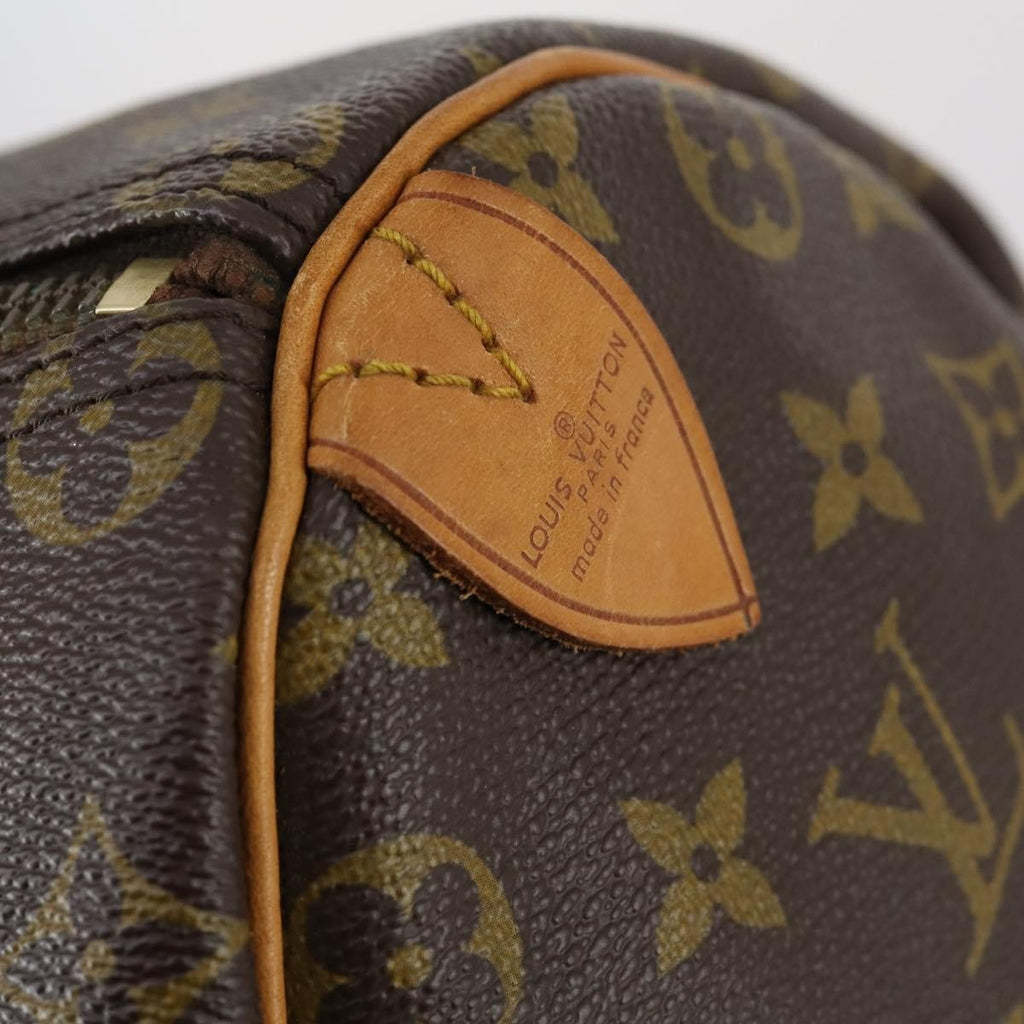 Louis Vuitton Keepall Bag Monogram Canvas Brown Canvas Travel Bag Bag (Pre-Owned)