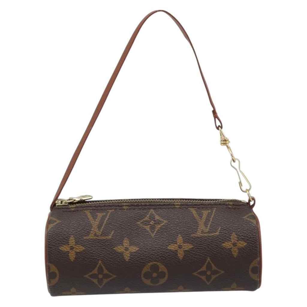 Louis Vuitton Papillon Pochette Monogram Canvas Brown Canvas Clutche & Pouche Bag (Pre-Owned)