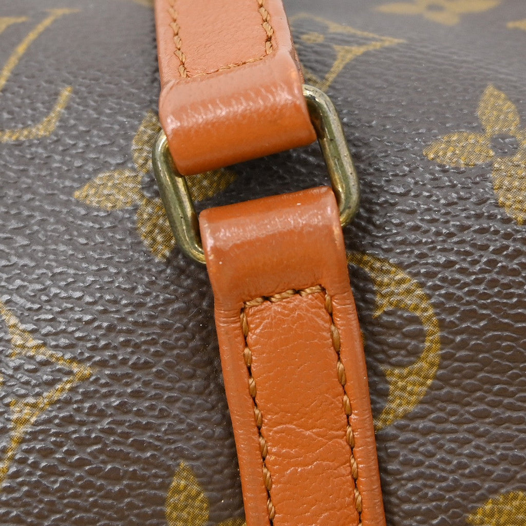 Louis Vuitton Papillon Handbag Monogram Canvas Brown Canvas Handbag (Pre-Owned)
