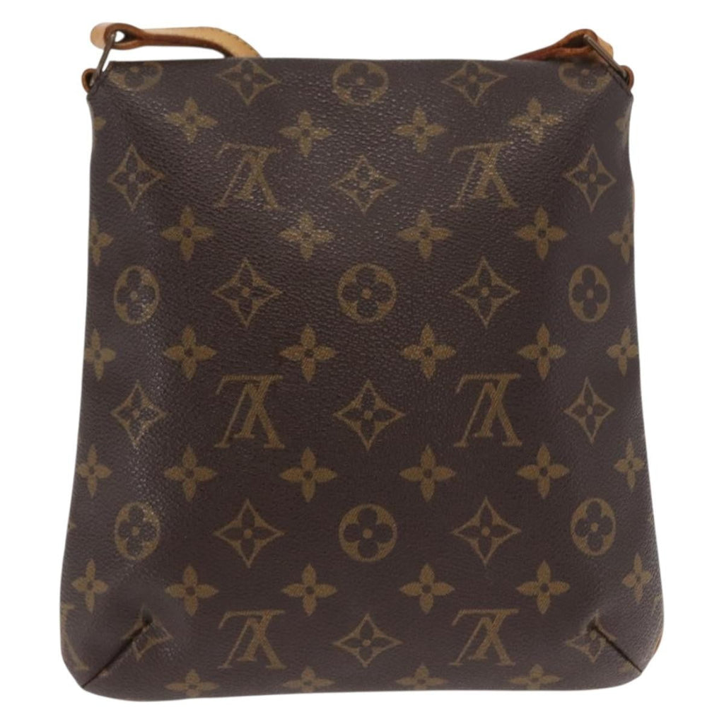 Louis Vuitton Musette Salsa Handbag Monogram Canvas Brown Canvas Shoulder Bag Bag (Pre-Owned)