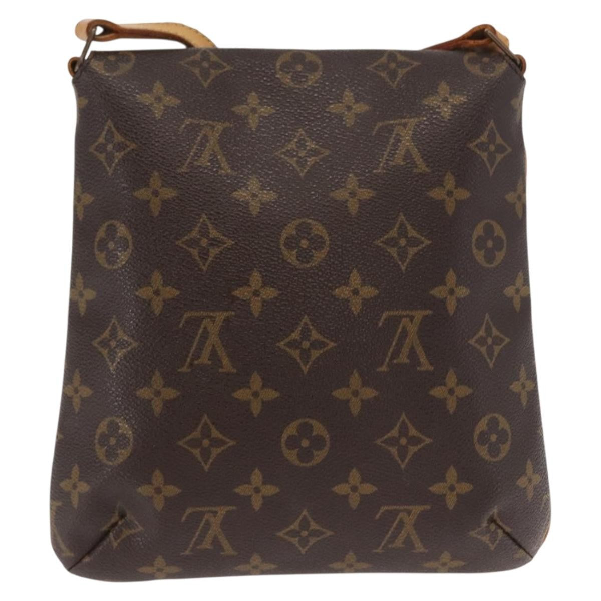Louis Vuitton Musette Salsa Handbag Monogram Canvas Brown Canvas Shoulder Bag Bag (Pre-Owned)