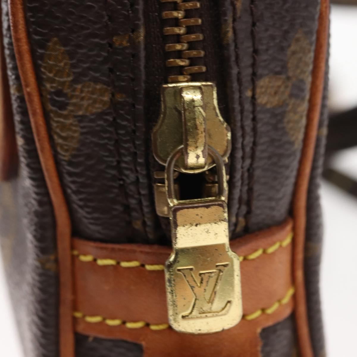 Louis Vuitton Pochette Marly Bandouliere Bag Monogram Canvas Brown Canvas Shoulder Bag Bag (Pre-Owned)