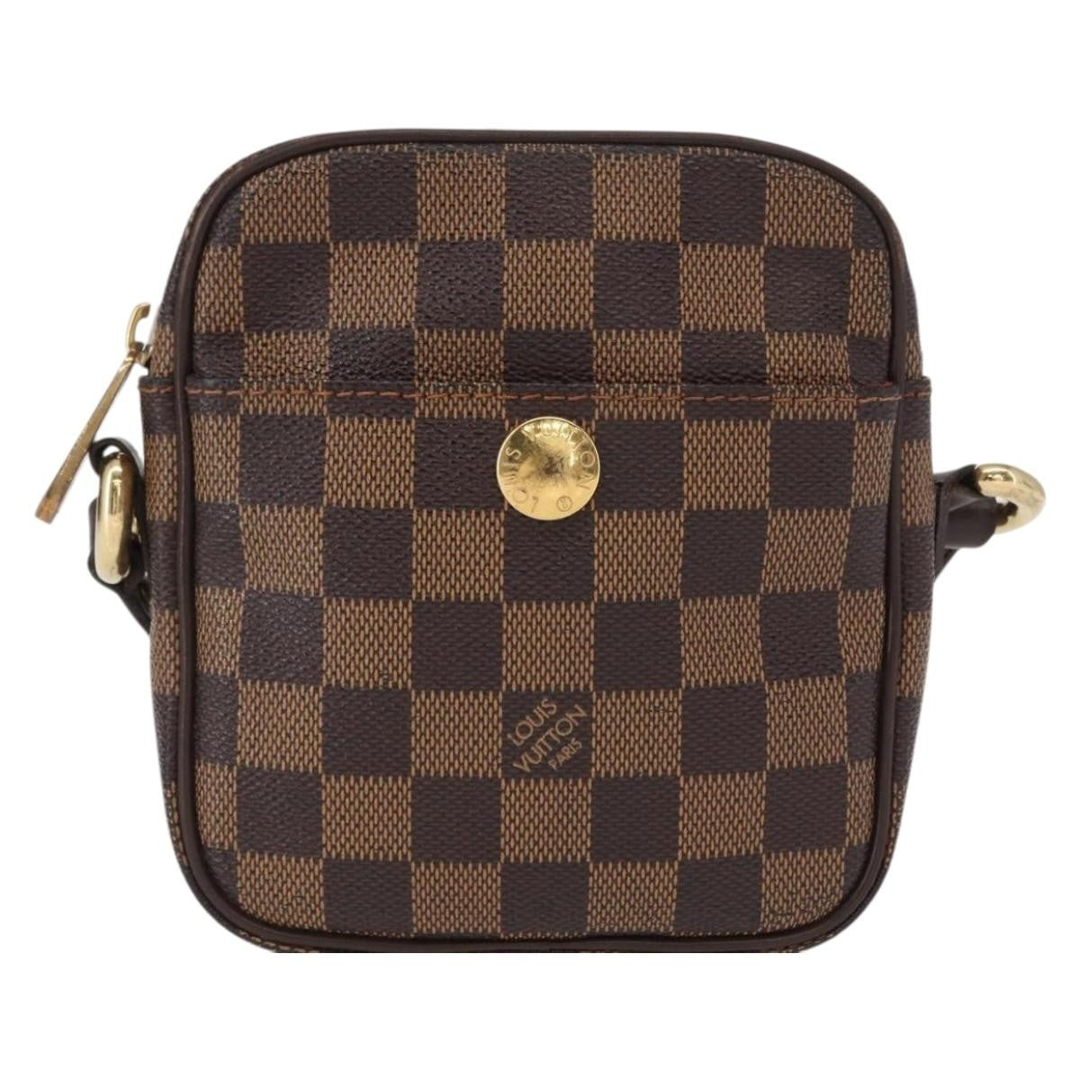 Louis Vuitton Rift Handbag Damier Brown Canvas Shoulder Bag Bag (Pre-Owned)