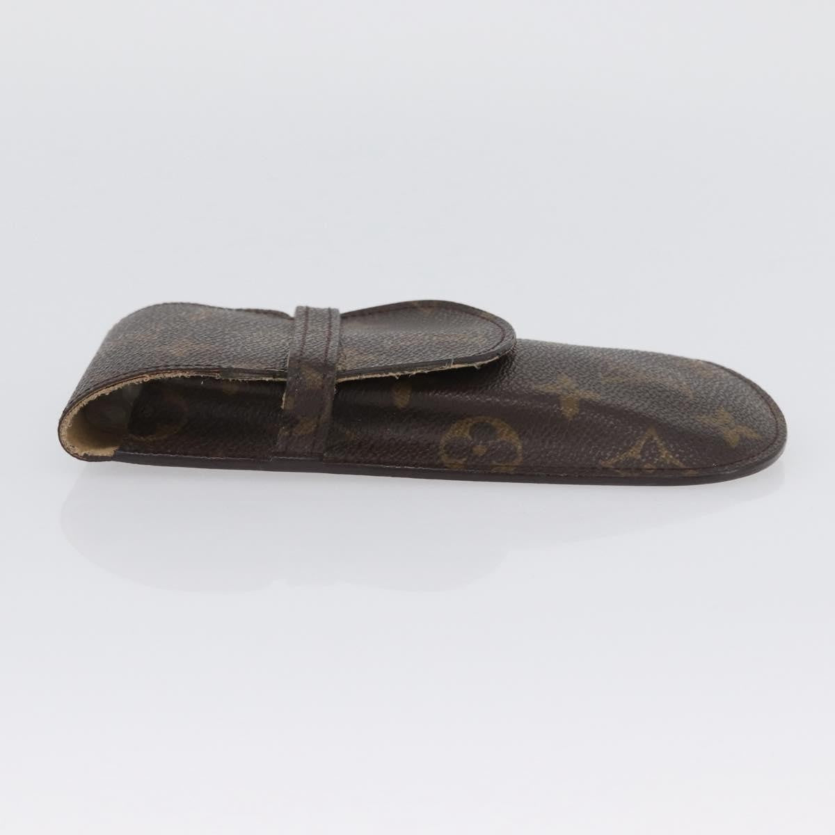 Louis Vuitton Etui À Lunette Canvas Brown Canvas Wallets Accessory (Pre-Owned)