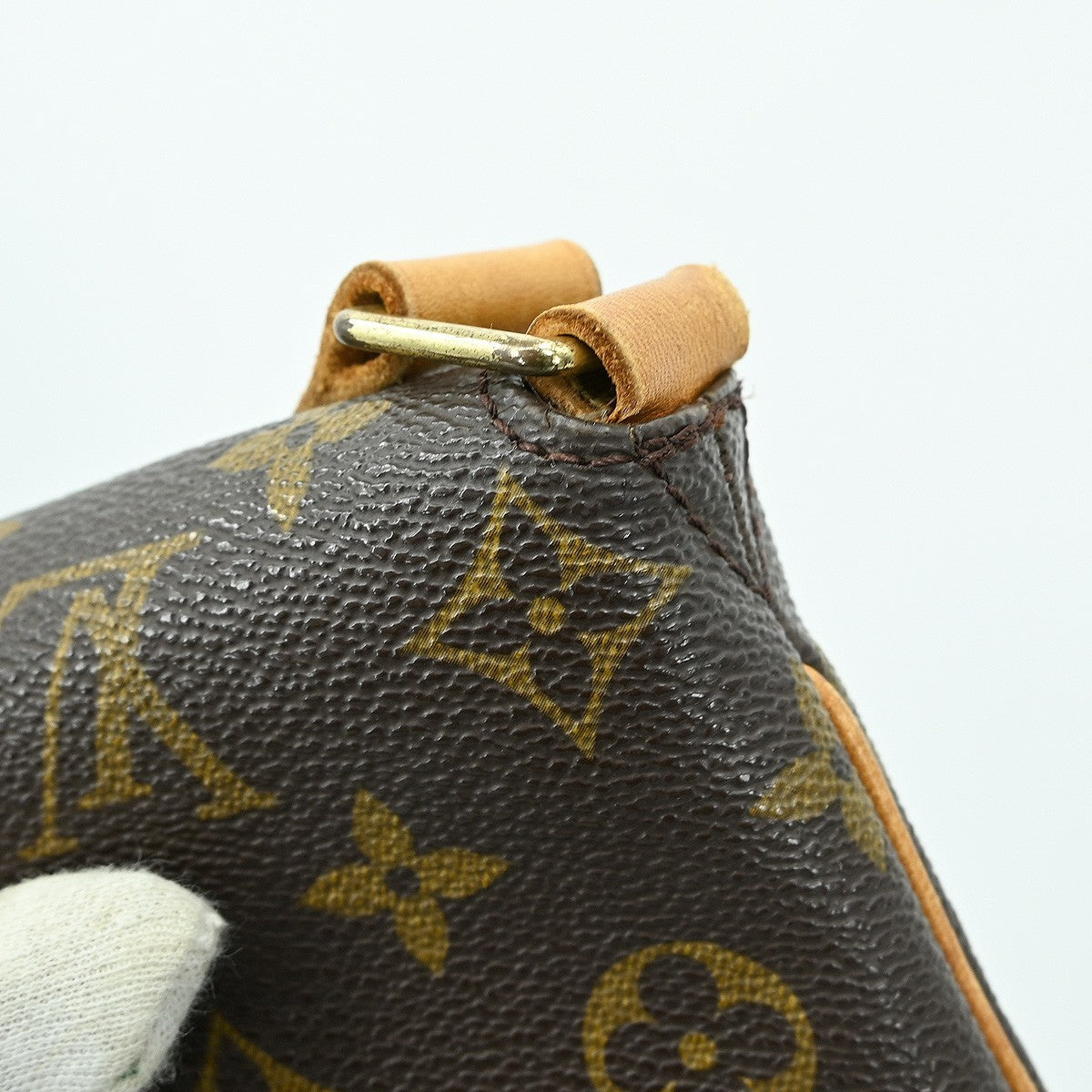 Louis Vuitton Musette Salsa Handbag Monogram Canvas Brown Canvas Shoulder Bag Bag (Pre-Owned)