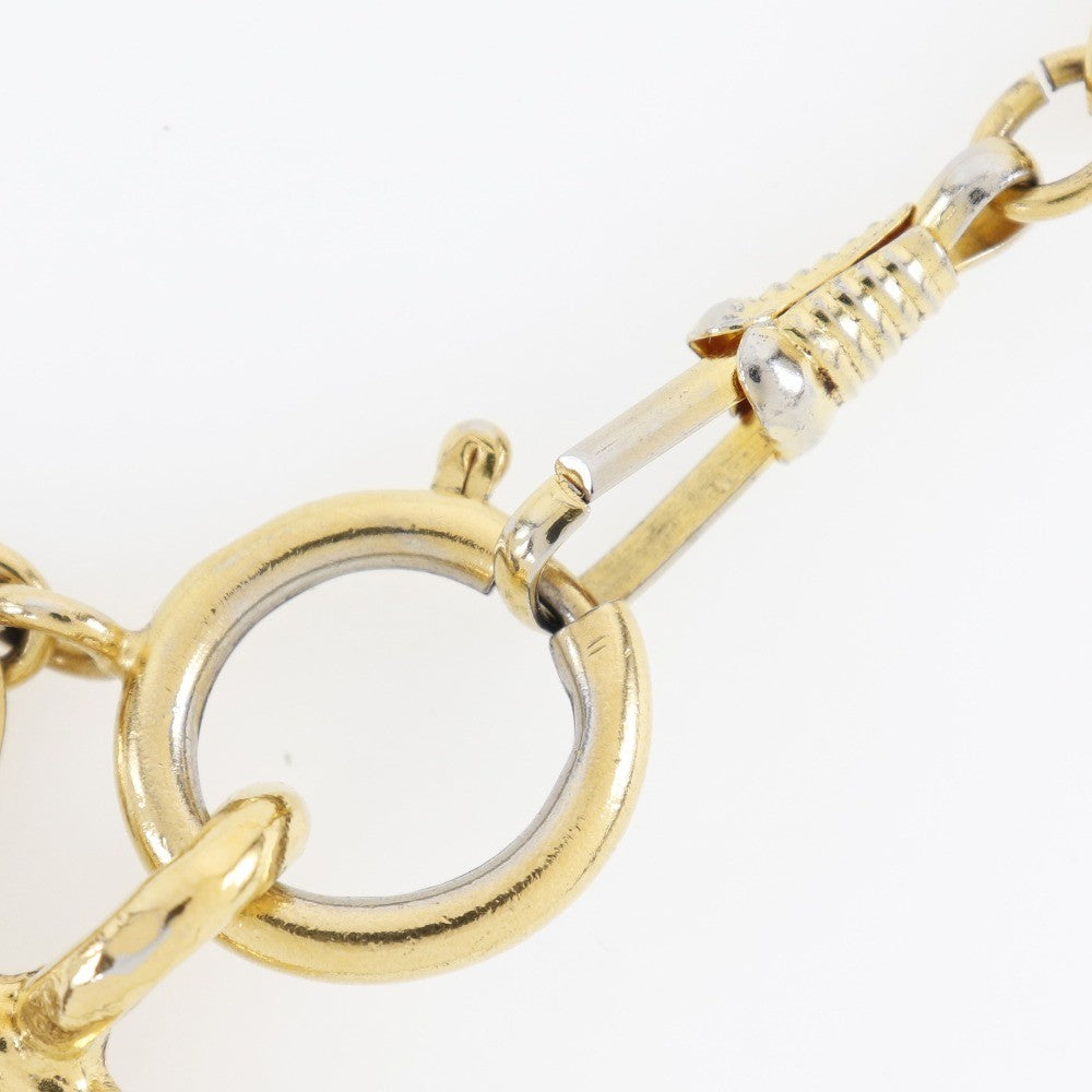 Chanel Vintage 31 Rue Cambon Medallion Pendant Necklace Metal Gold Gold_Plated Necklace Jewelry (Pre-Owned)