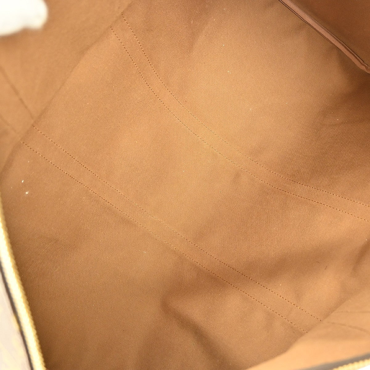 Louis Vuitton Keepall Bag Monogram Canvas Brown Canvas Travel Bag Bag (Pre-Owned)
