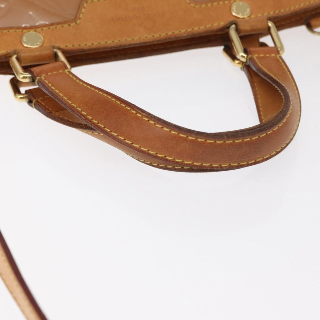 Louis Vuitton Brea Handbag Monogram Vernis Brown Patent_Leather Handbag (Pre-Owned)