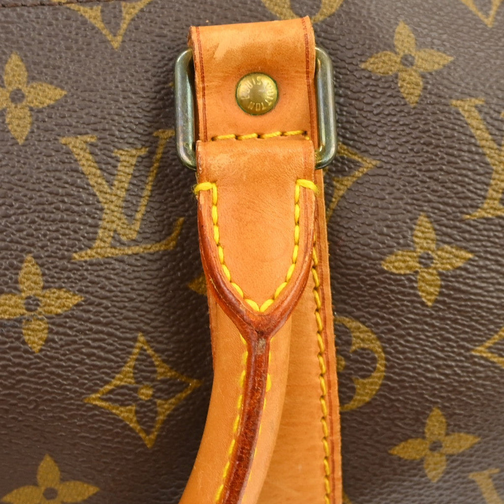Louis Vuitton Keepall Bag Monogram Canvas Brown Canvas Travel Bag Bag (Pre-Owned)