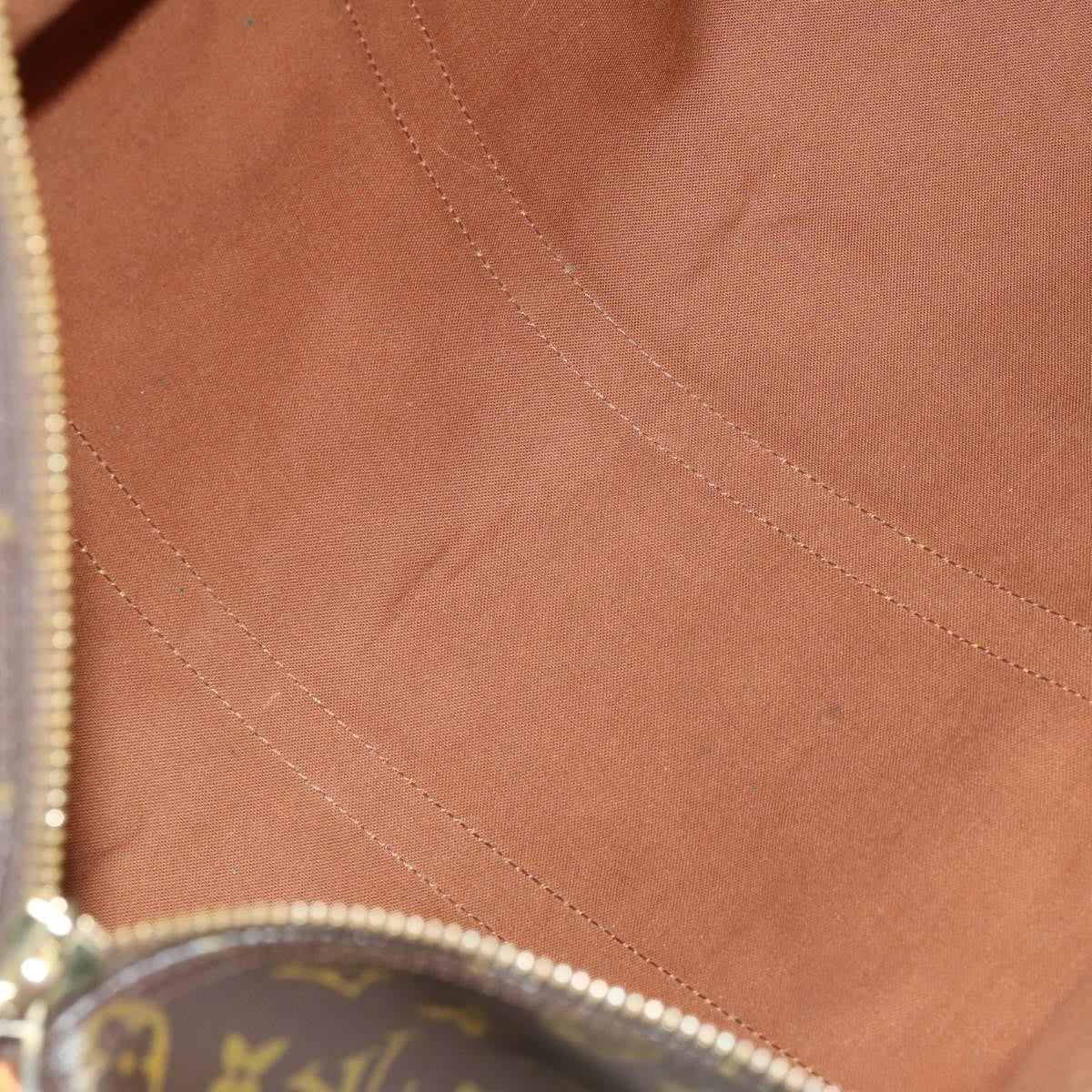 Louis Vuitton Keepall Bag Monogram Canvas Brown Canvas Travel Bag Bag (Pre-Owned)