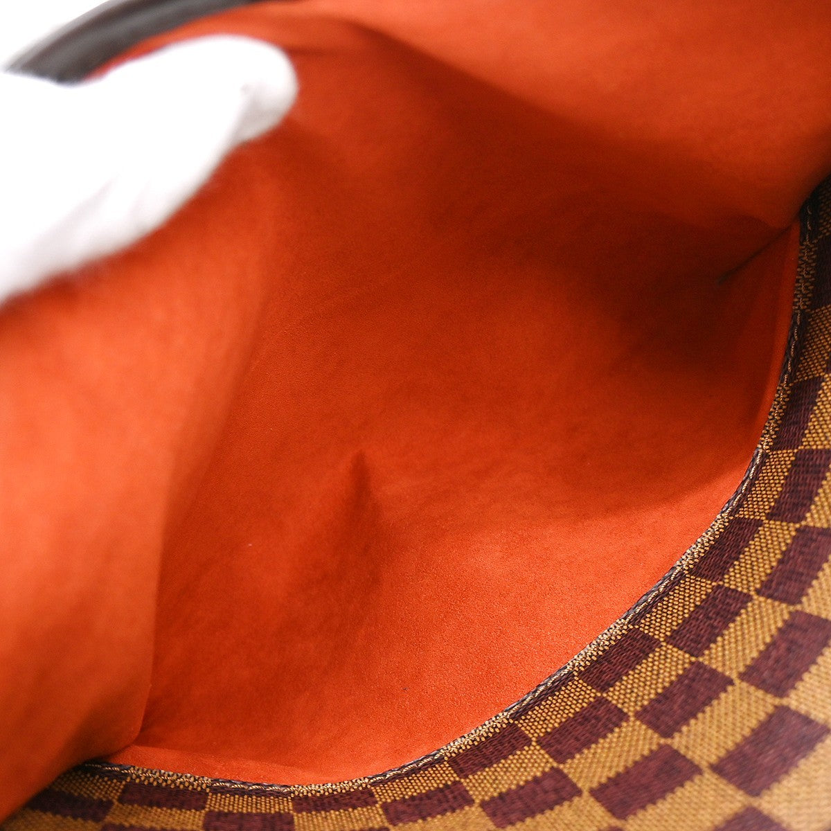 Louis Vuitton Ipanema Handbag Damier Brown Canvas Shoulder Bag Bag (Pre-Owned)