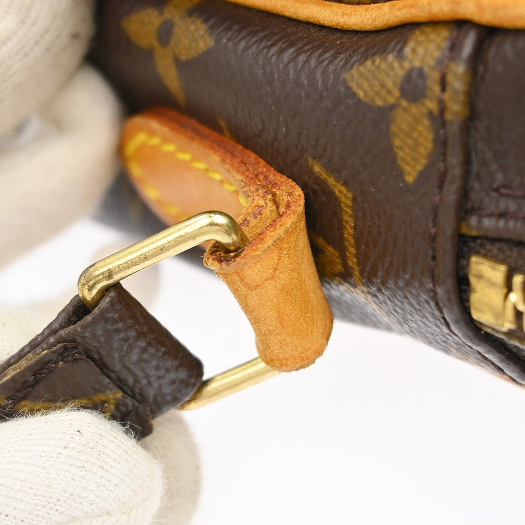 Louis Vuitton Amazone Bag Monogram Canvas Brown Canvas Shoulder Bag Bag (Pre-Owned)