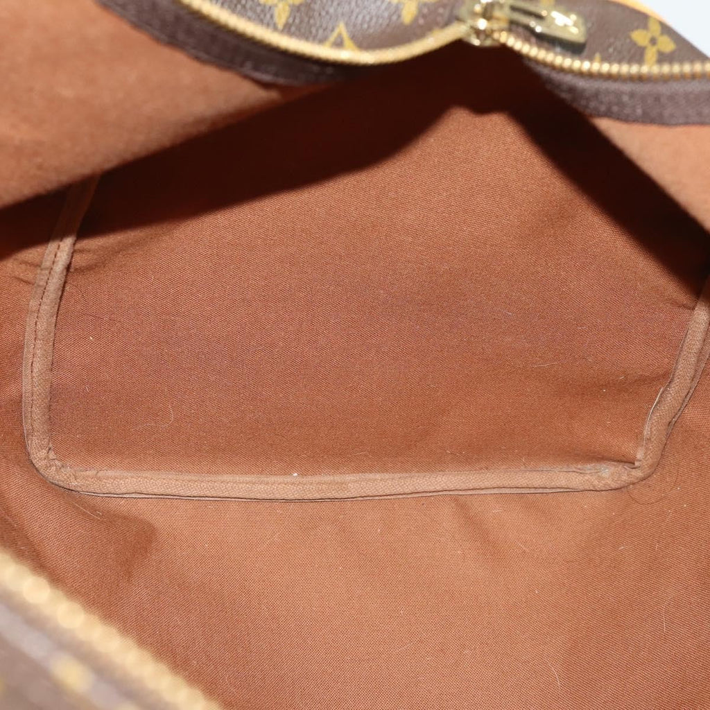 Louis Vuitton Keepall Bag Monogram Canvas Brown Canvas Travel Bag Bag (Pre-Owned)