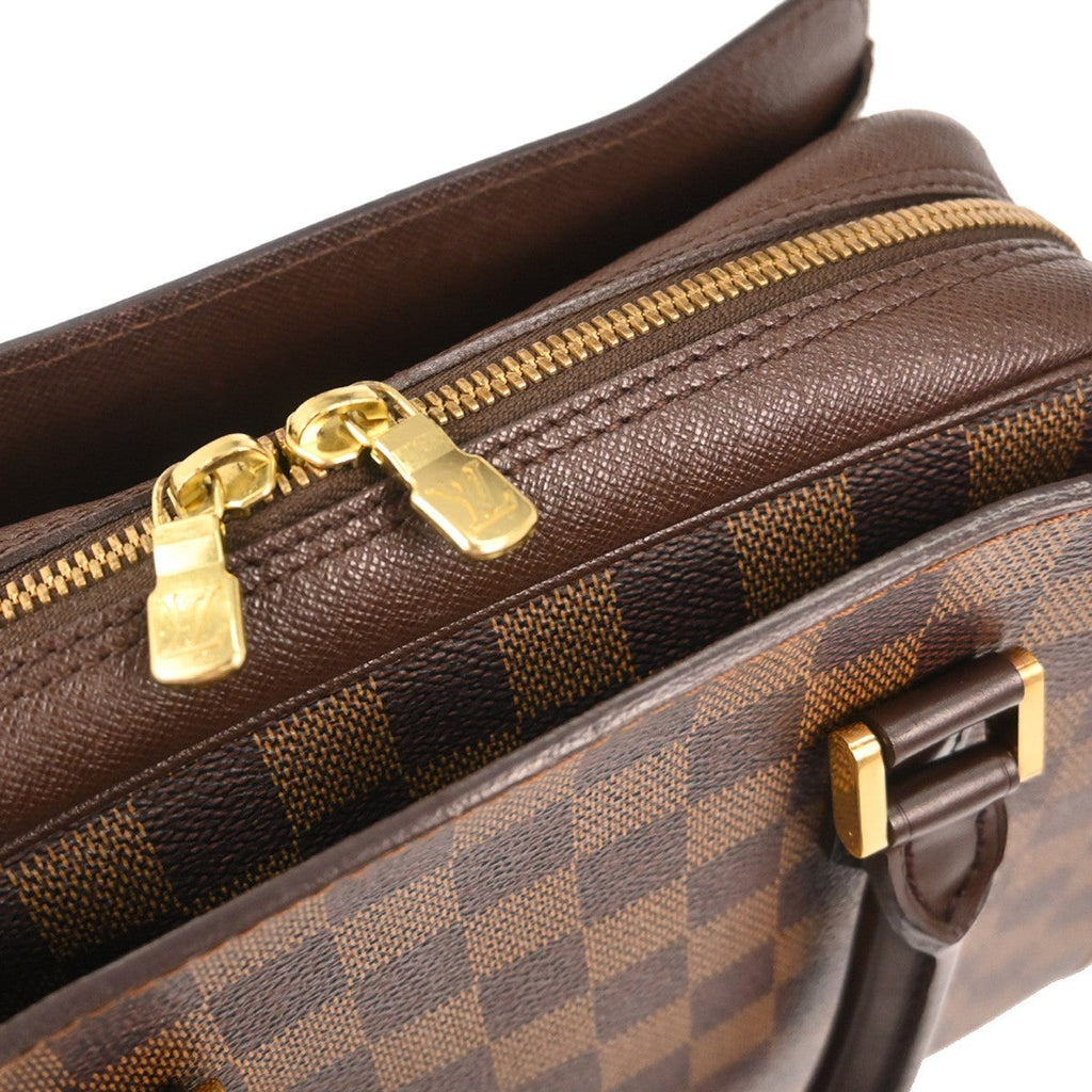 Louis Vuitton Triana Bag Damier Brown Canvas Handbag (Pre-Owned)