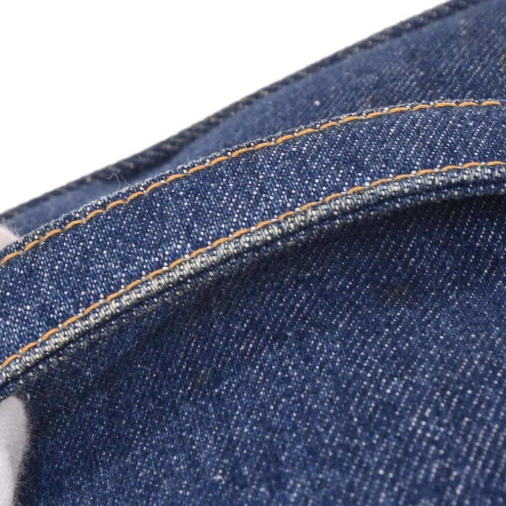Chanel Vintage Cc Vanity Case Denim Blue Denim_Jeans Handbag (Pre-Owned)