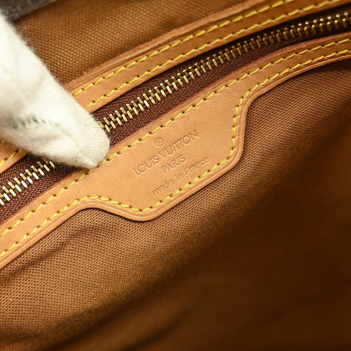 Louis Vuitton Cabas Piano Monogram Canvas Brown Canvas Tote Bag Bag (Pre-Owned)