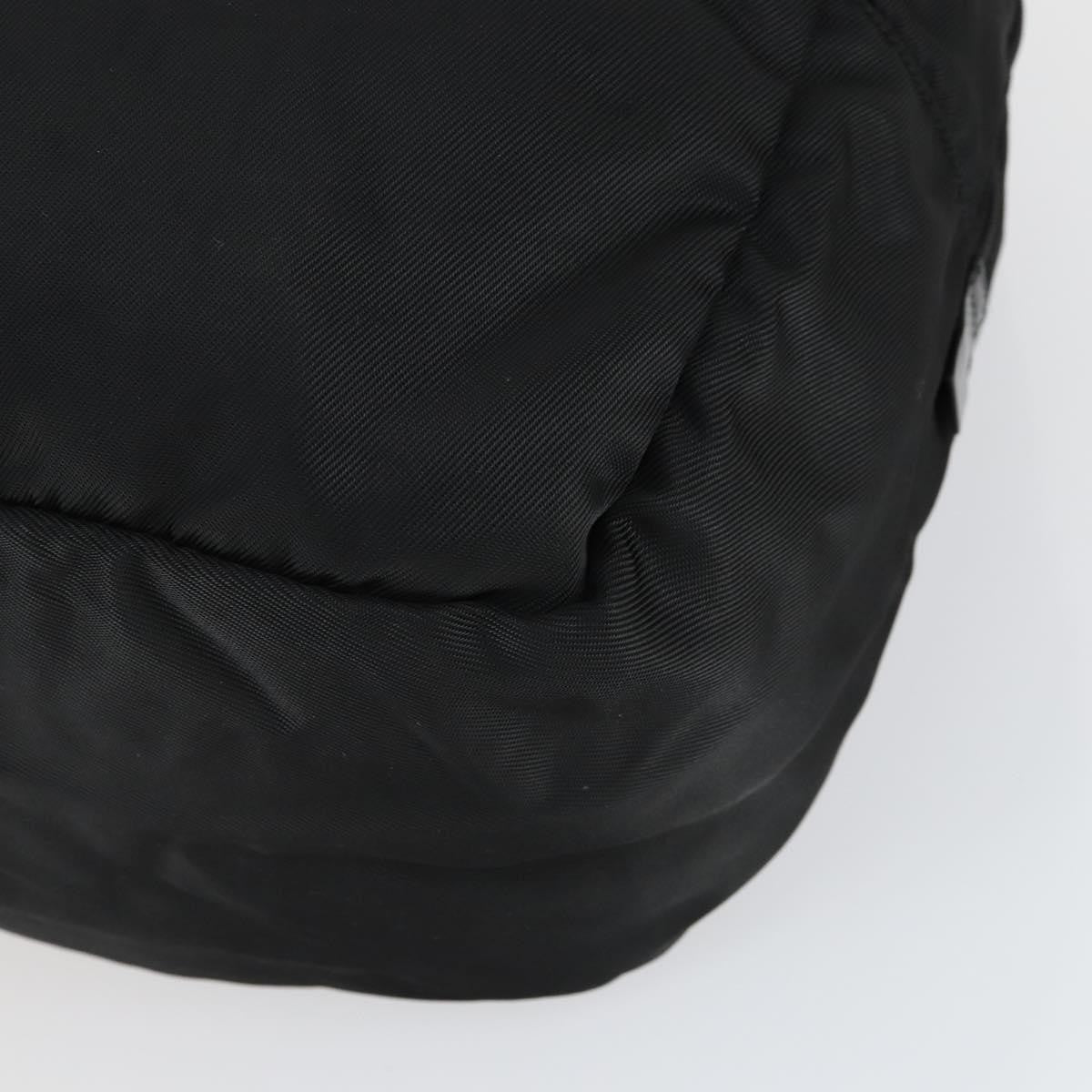 Gucci Vintage Travel Bag Nylon Black Nylon Travel Bag Bag (Pre-Owned)