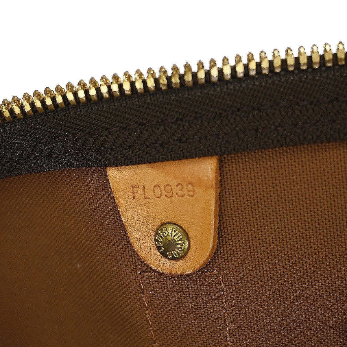 Louis Vuitton Keepall Bag Monogram Canvas Brown Canvas Travel Bag Bag (Pre-Owned)