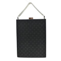 Louis Vuitton Saint Ange Handbag Monogram Satin Black Satin Handbag (Pre-Owned)