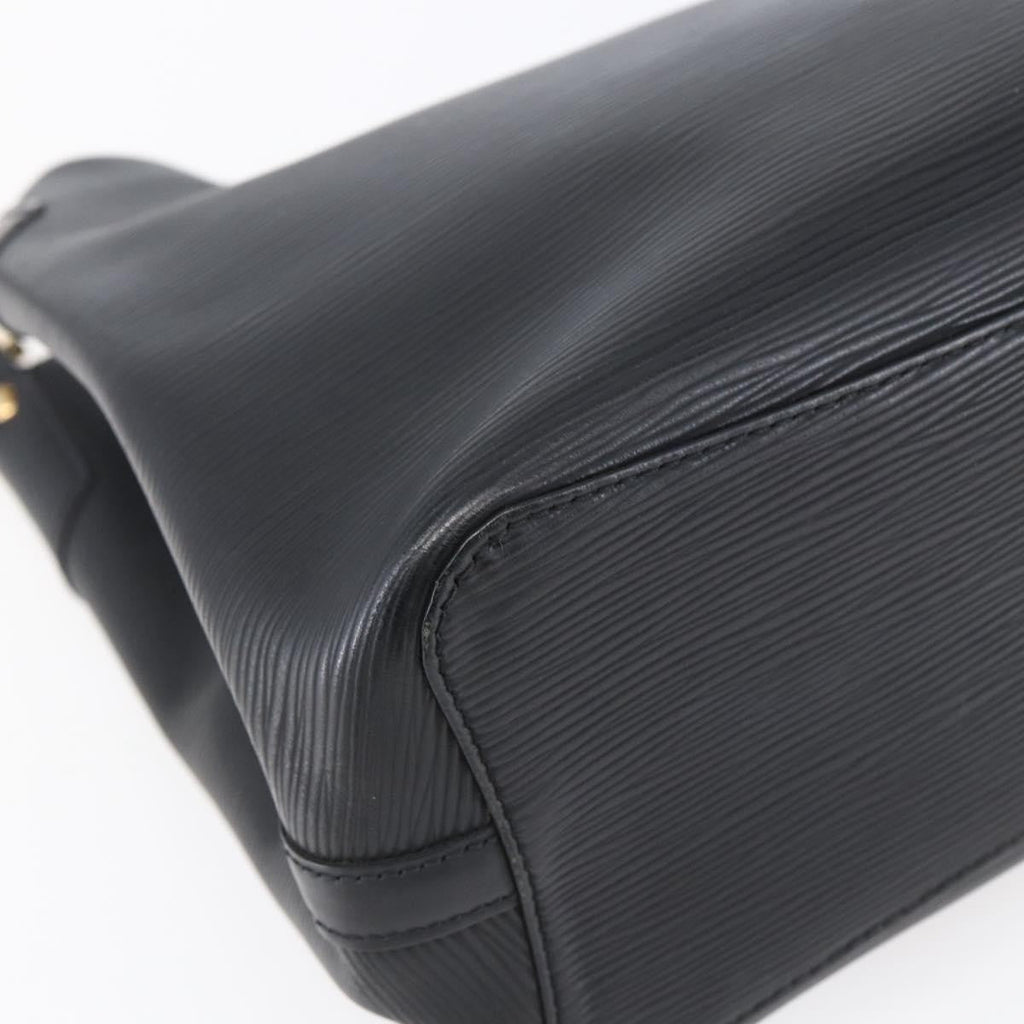 Louis Vuitton Mandara Handbag Epi Leather Black Leather Shoulder Bag Bag (Pre-Owned)