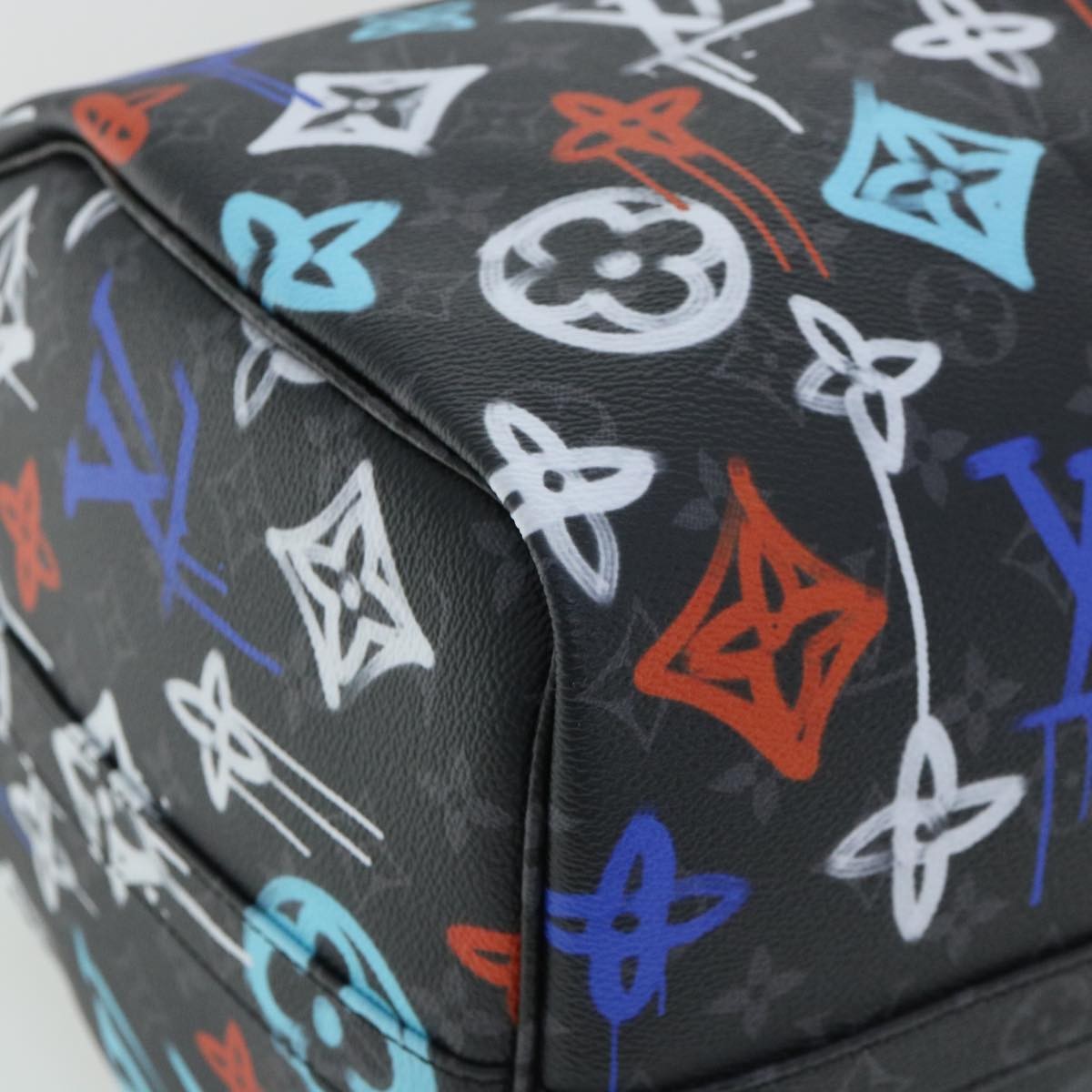 Louis Vuitton Keepall Bandouliere Bag Graffiti Monogram Eclipse Canvas Multicolour Canvas Bag (Pre-Owned)