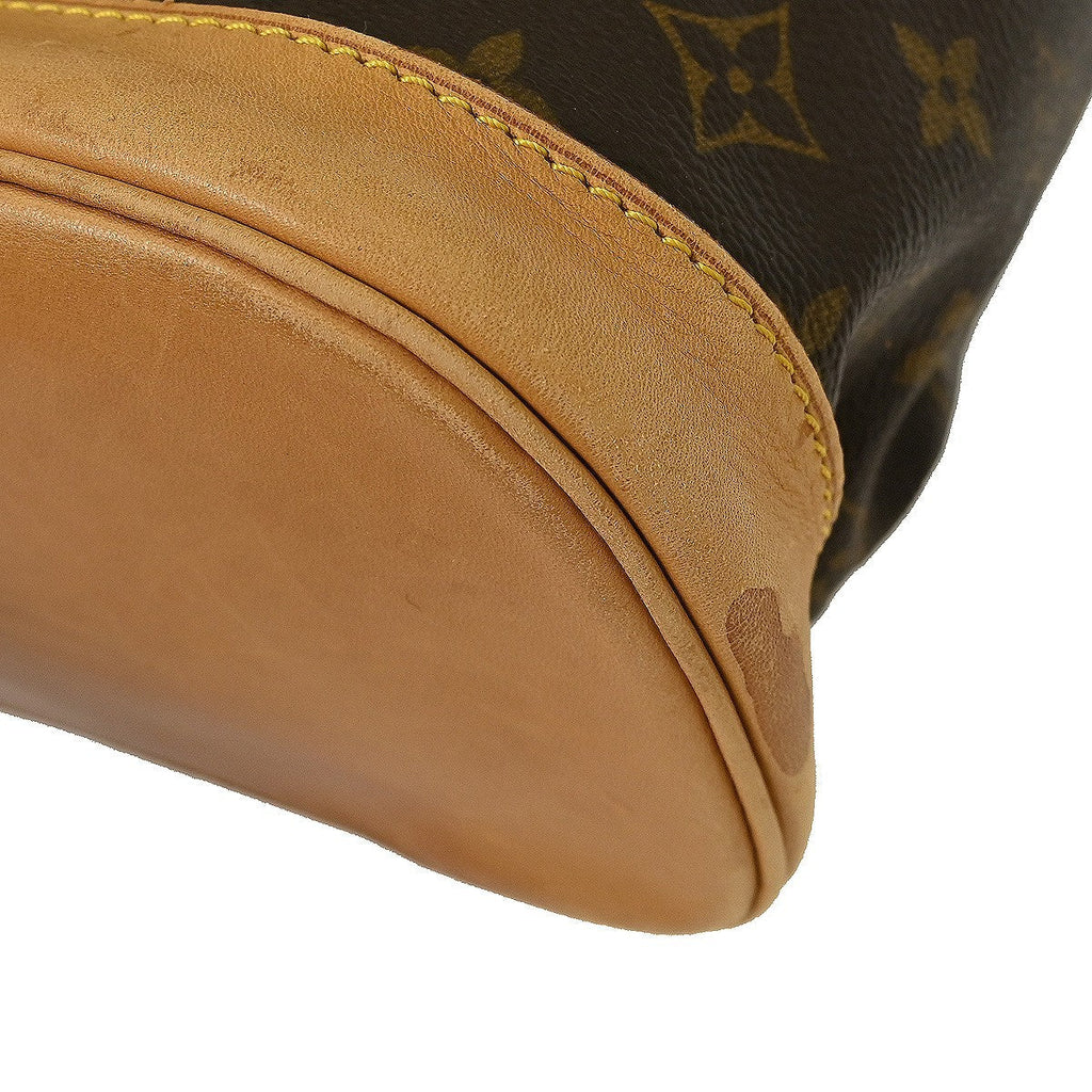 Louis Vuitton Vintage Montsouris Backpack Monogram Canvas Brown Canvas Backpack Bag (Pre-Owned)
