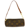 Louis Vuitton Papillon Pochette Monogram Canvas Brown Canvas Clutche & Pouche Bag (Pre-Owned)