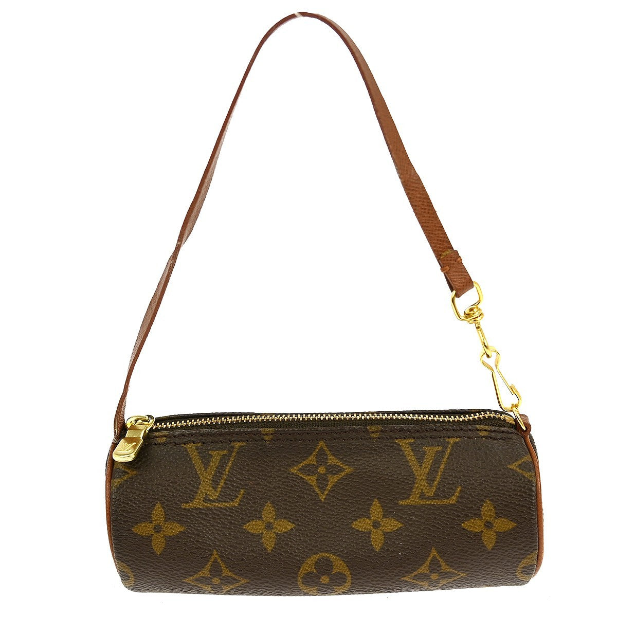 Louis Vuitton Papillon Pochette Monogram Canvas Brown Canvas Clutche & Pouche Bag (Pre-Owned)