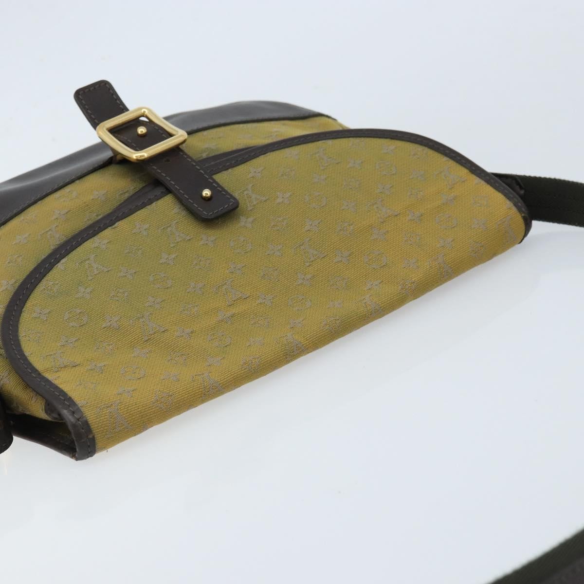 Louis Vuitton Marjorie Handbag Mini Lin Khaki Canvas Shoulder Bag Bag (Pre-Owned)