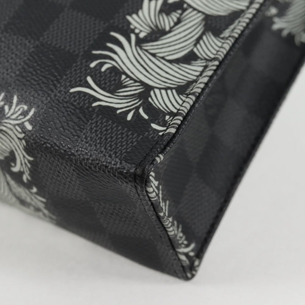 Louis Vuitton Pochette Voyage Limited Edition Nemeth Damier Graphite Black Canvas Clutche & Pouche Bag (Pre-Owned)