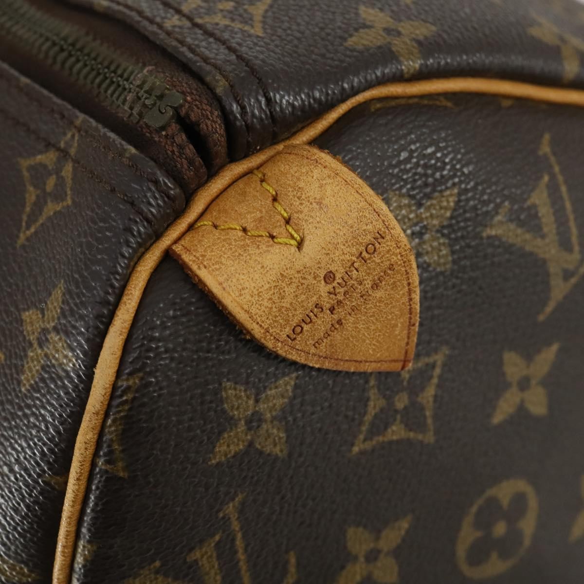 Louis Vuitton Keepall Bag Monogram Canvas Brown Canvas Travel Bag Bag (Pre-Owned)