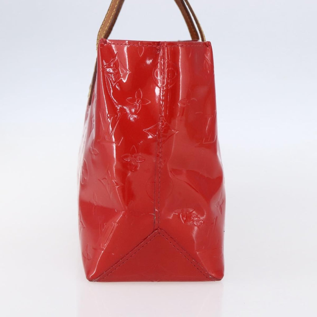 Louis Vuitton Reade Handbag Monogram Vernis Red Patent_Leather Handbag (Pre-Owned)