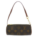 Louis Vuitton Papillon Pochette Monogram Canvas Brown Canvas Clutche & Pouche Bag (Pre-Owned)