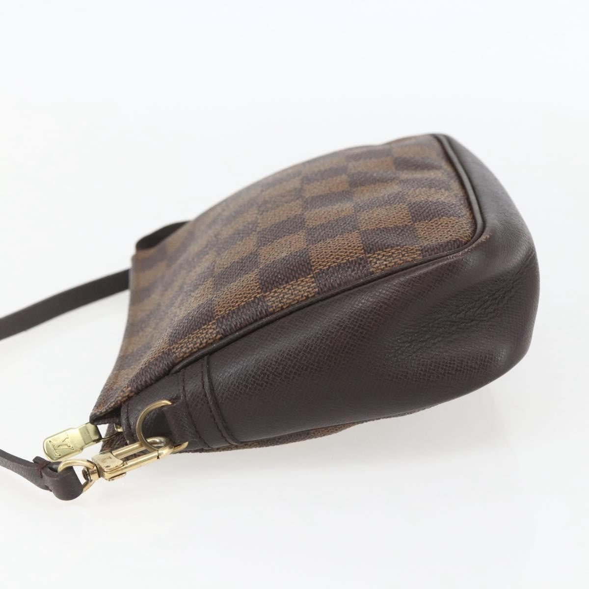 Louis Vuitton Trousse Make Up Bag Damier Canvas Brown Canvas Clutche & Pouche Bag (Pre-Owned)