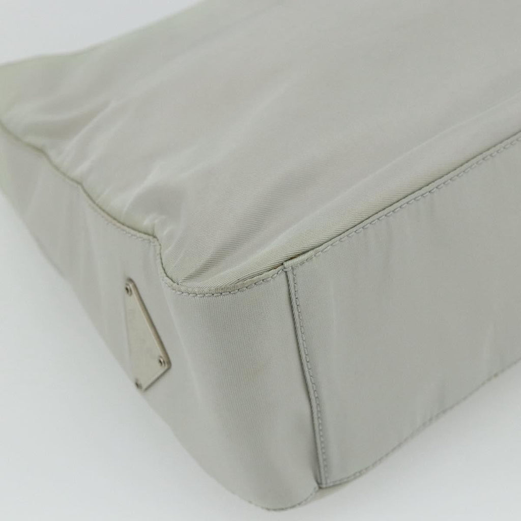 Prada Resin Handle Shoulder Bag Tessuto Clear Nylon Shoulder Bag Bag (Pre-Owned)