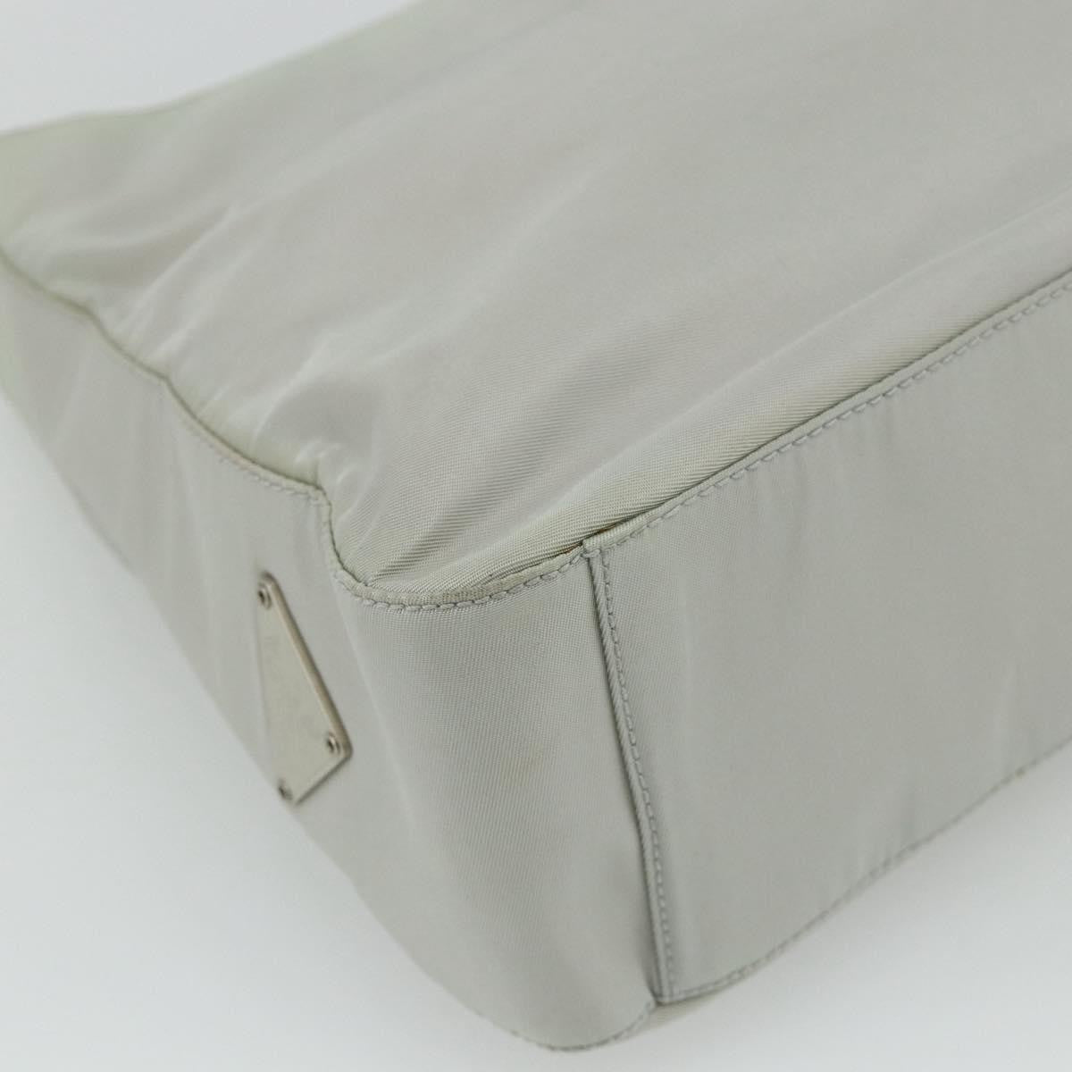 Prada Resin Handle Shoulder Bag Tessuto Clear Nylon Shoulder Bag Bag (Pre-Owned)