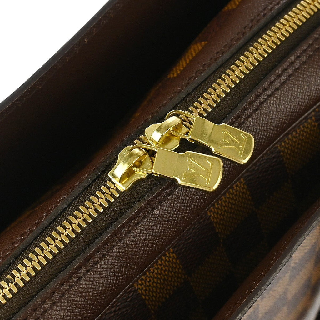 Louis Vuitton Triana Bag Damier Brown Canvas Handbag (Pre-Owned)