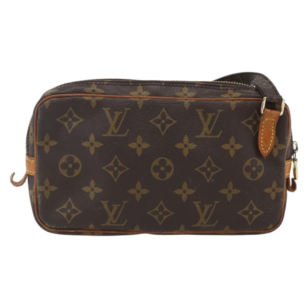 Louis Vuitton Pochette Marly Bandouliere Bag Monogram Canvas Brown Canvas Clutche & Pouche Bag (Pre-Owned)
